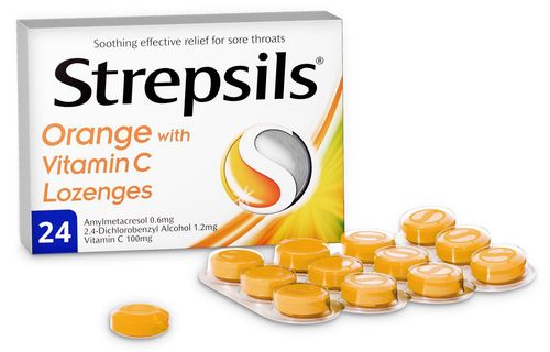 Strepsils Orange with Vitamin C